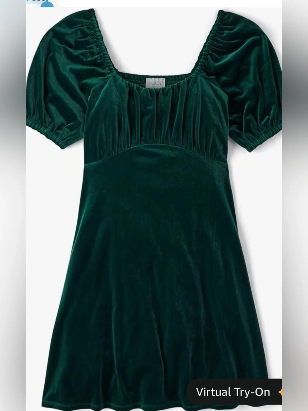The Children's Place Women's Short Sleeve Holiday Dress size M